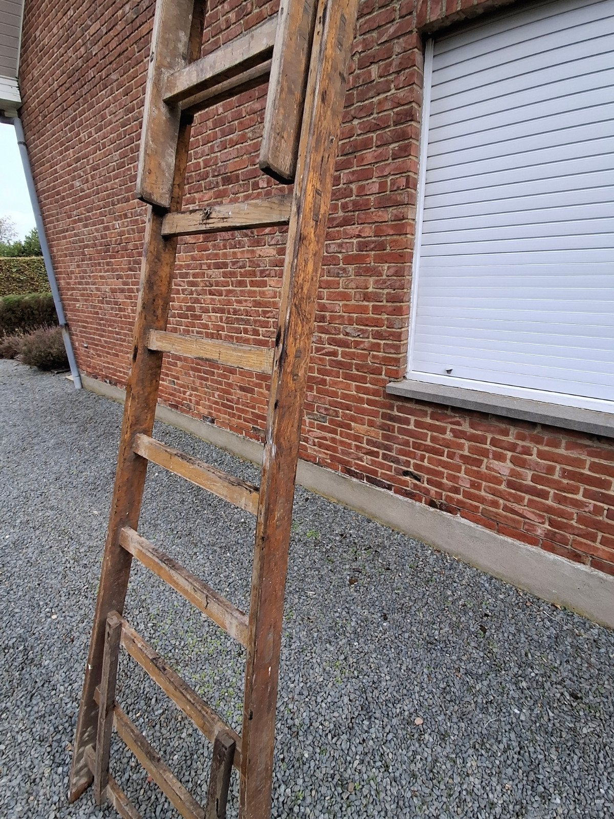 échelle en bois 3 x 12 marches. Extensible, Enlèvement, Échelle