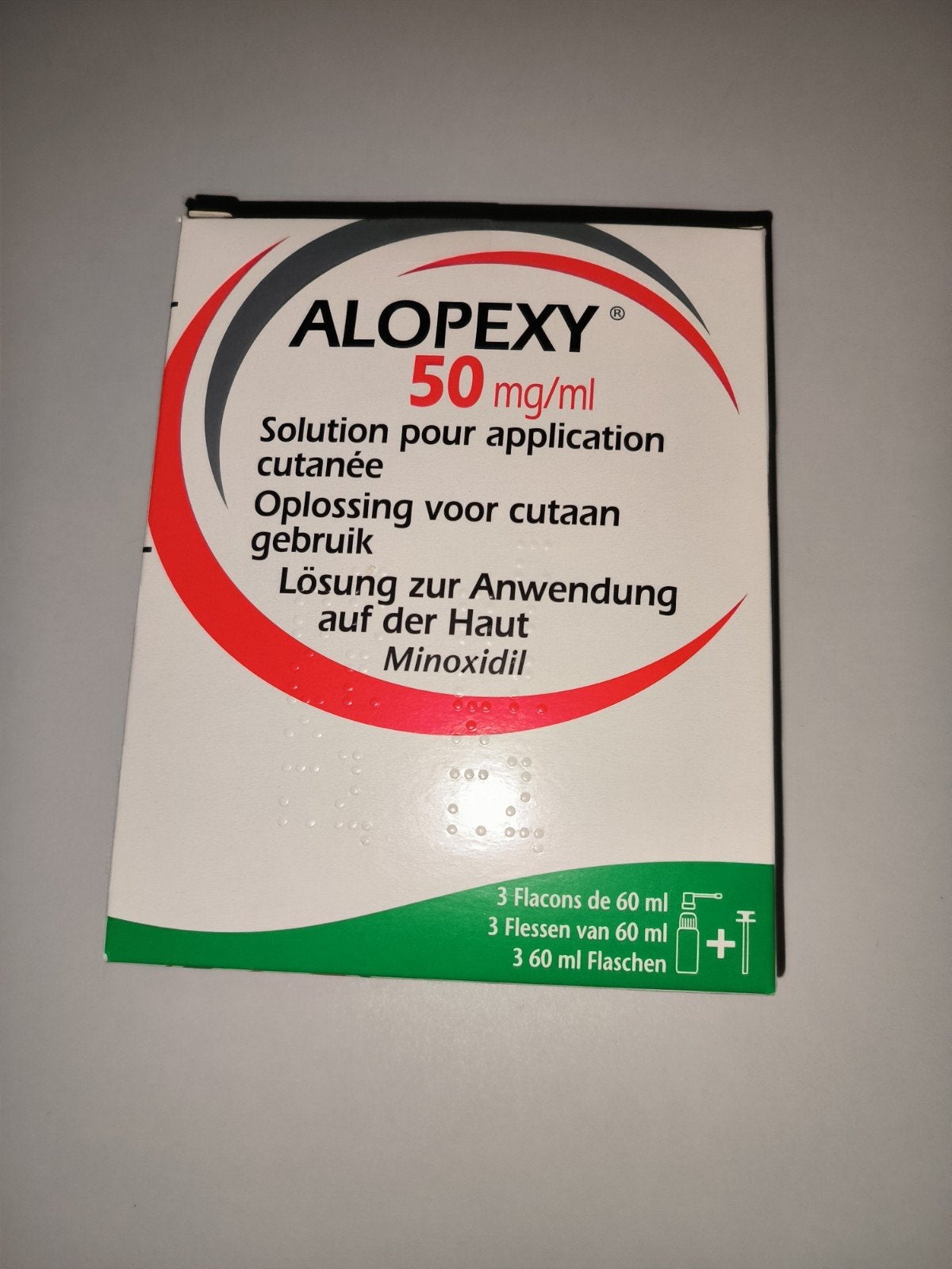 alopexy 3x60ml minoxidil nieuw ongebruikt, Enlèvement ou Envoi