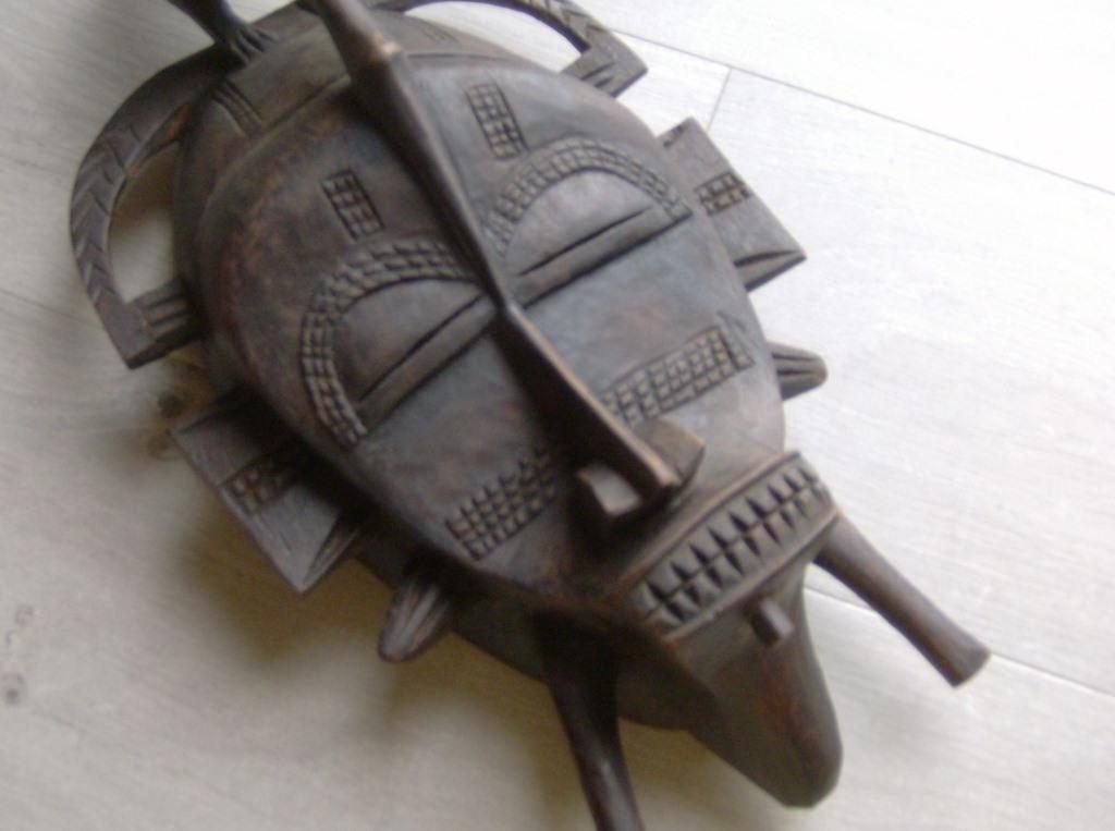 SENUFO - Afrikaans Vogelmasker, Ophalen, Afrika, Masker, Vogel