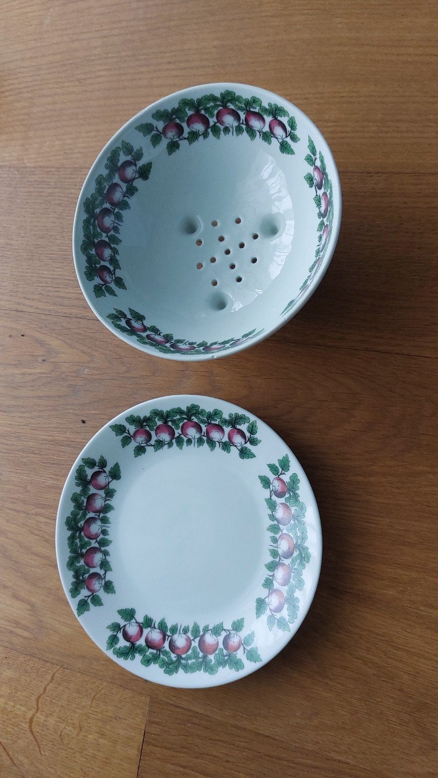 2 delig frans porselein, Ophalen, Nieuw, Porselein, Compleet servies