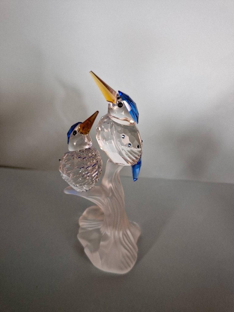 Swarovski ijsvogels, Verzamelen, Ophalen of Verzenden, Zo goed als nieuw, Figuurtje