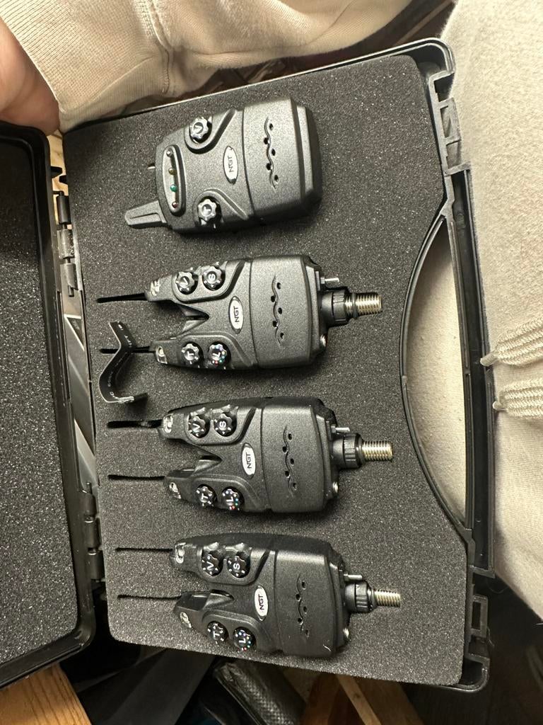 3 beetmelders met ontvanger, Ophalen, Zo goed als nieuw