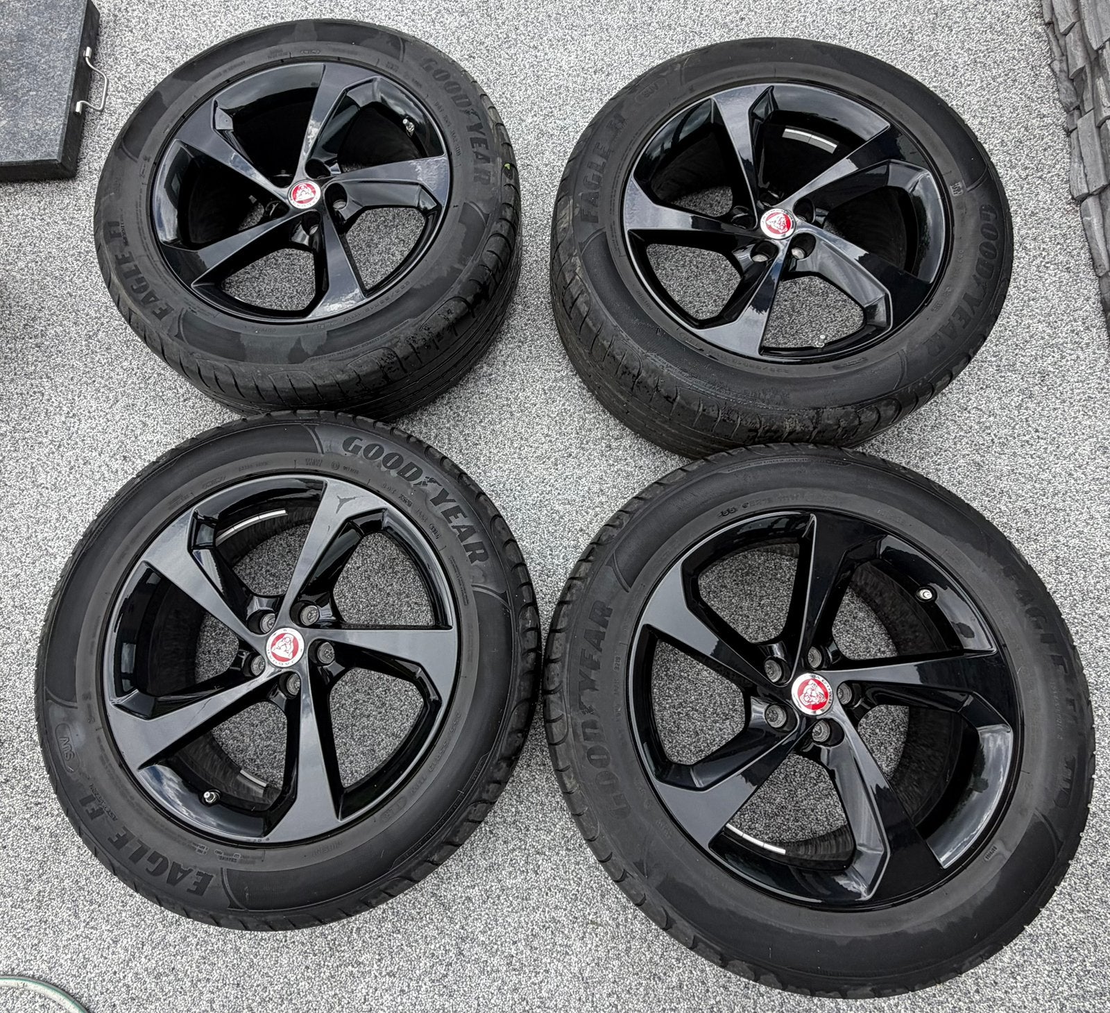 jaguar F-pace velgen 19 inch zwart. Origineel !, Ophalen, Zo goed als nieuw