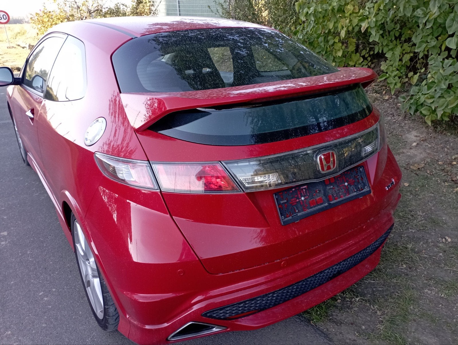 Honda civic type R année 2009 Prête à immatriculée, Autos, Rouge, Ordinateur de bord, Boîte manuelle, Noir