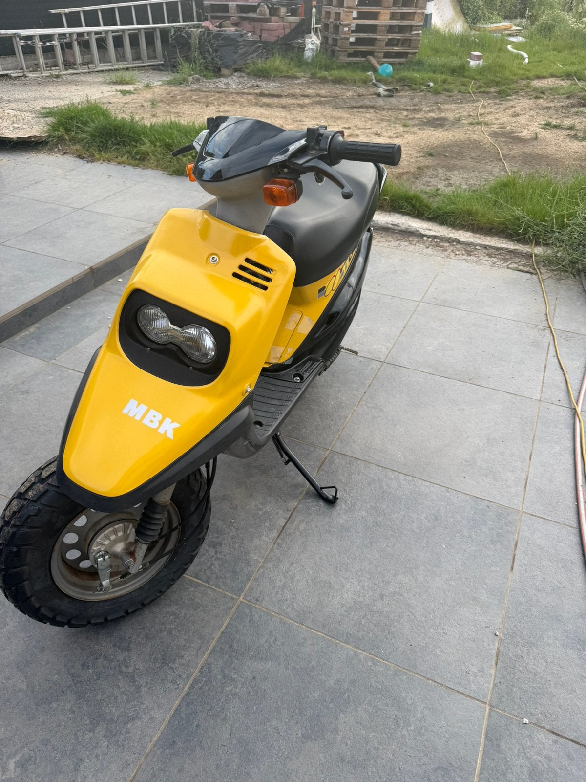 Yamaha booster, Ophalen, Zo goed als nieuw