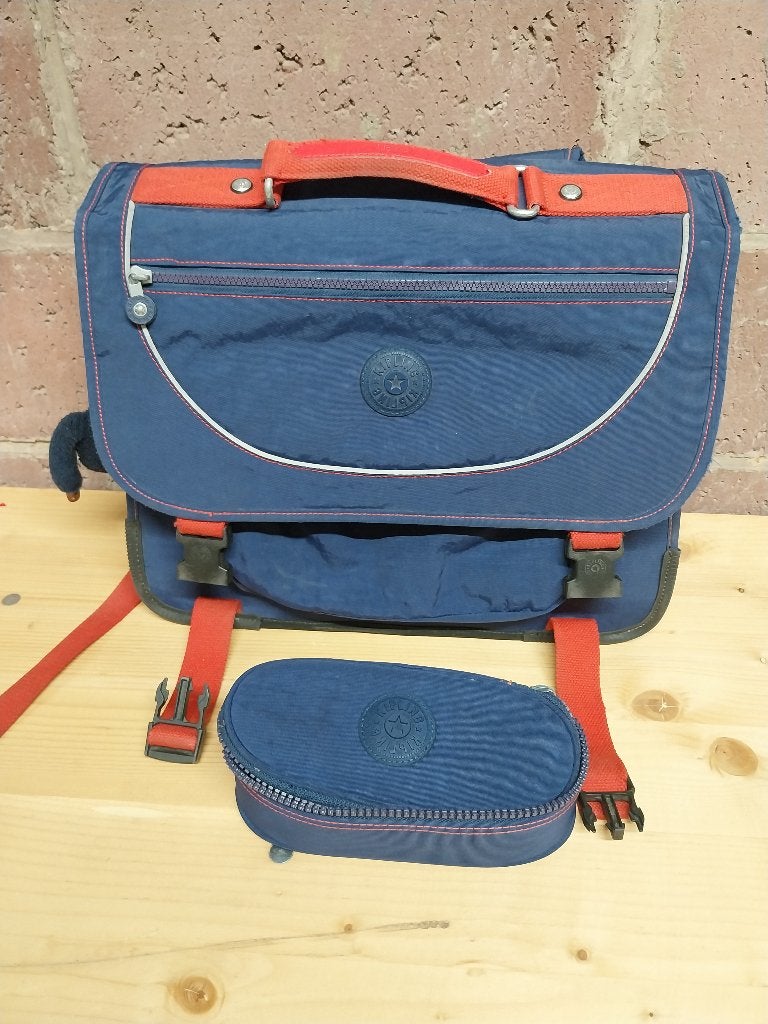 kipling boekentas + pennenzak, Divers, Fournitures scolaires, Enlèvement