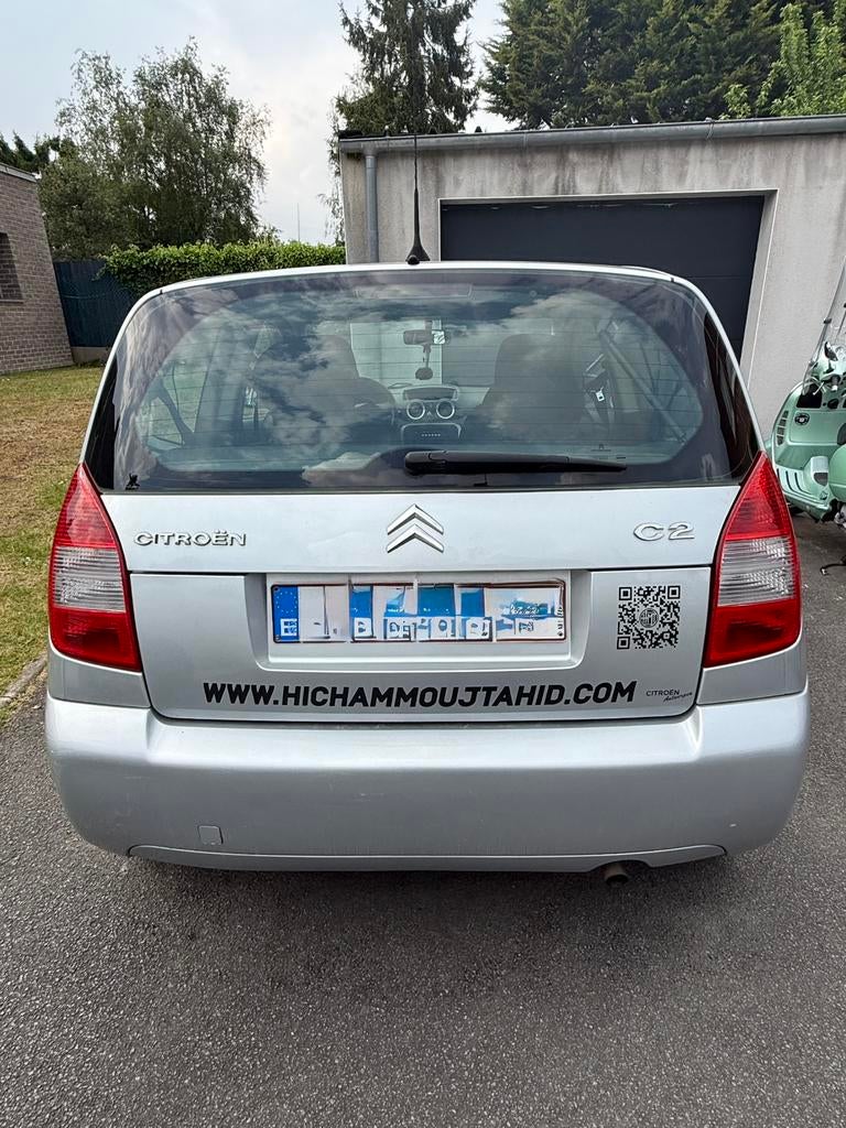 Citroën C2 voor herstel of export, Auto's, Citroën, Voorwielaandrijving, 4 zetels, Zwart, Handgeschakeld