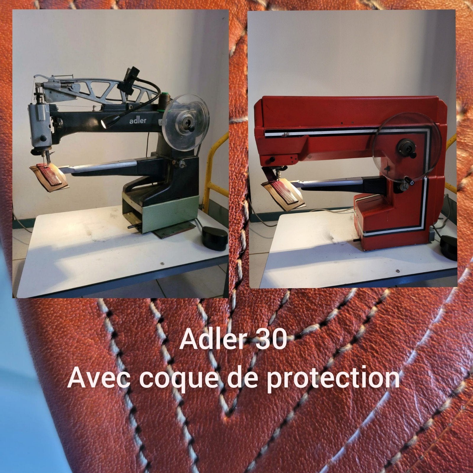 Machine à coudre Adler 30 cuir cordonnerie maroquinerie, Hobby & Loisirs créatifs, Enlèvement, Machine à coudre