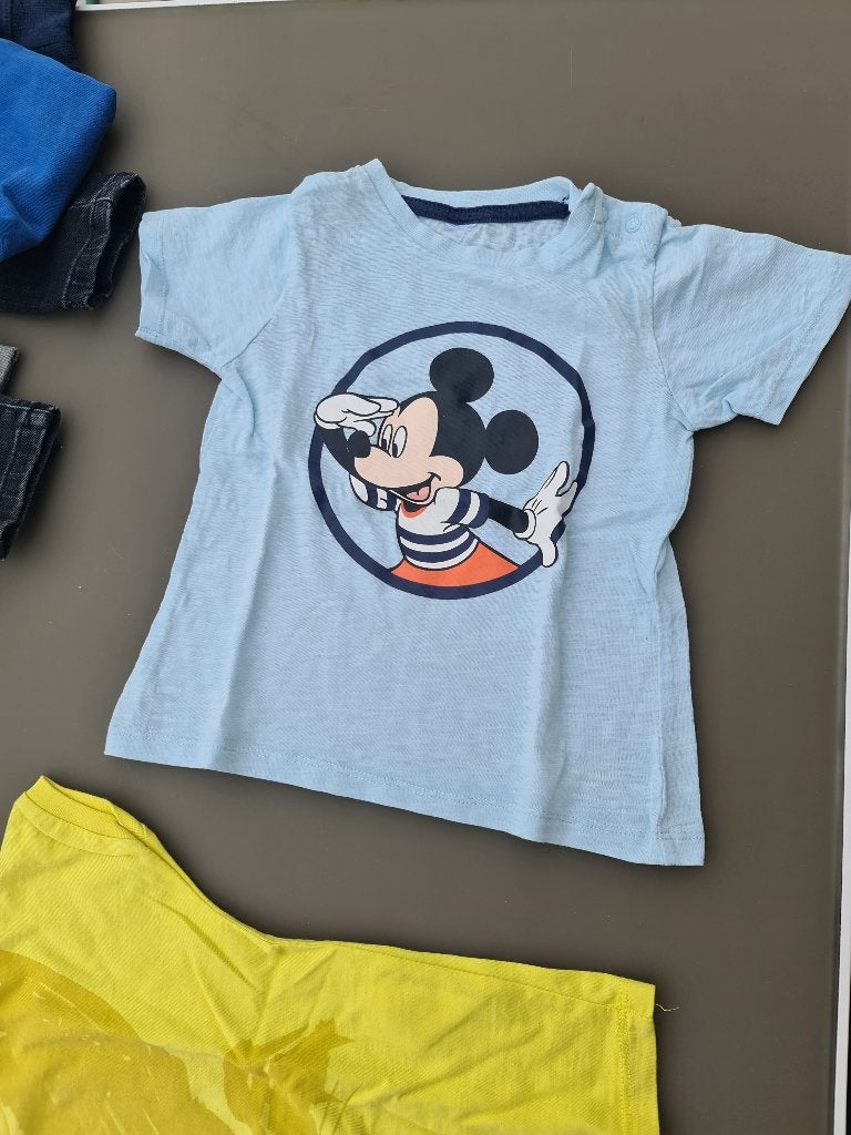 t-shirt mickey mouse, 92, Kinderen en Baby's, Kinderkleding | Maat 92, Ophalen, Zo goed als nieuw