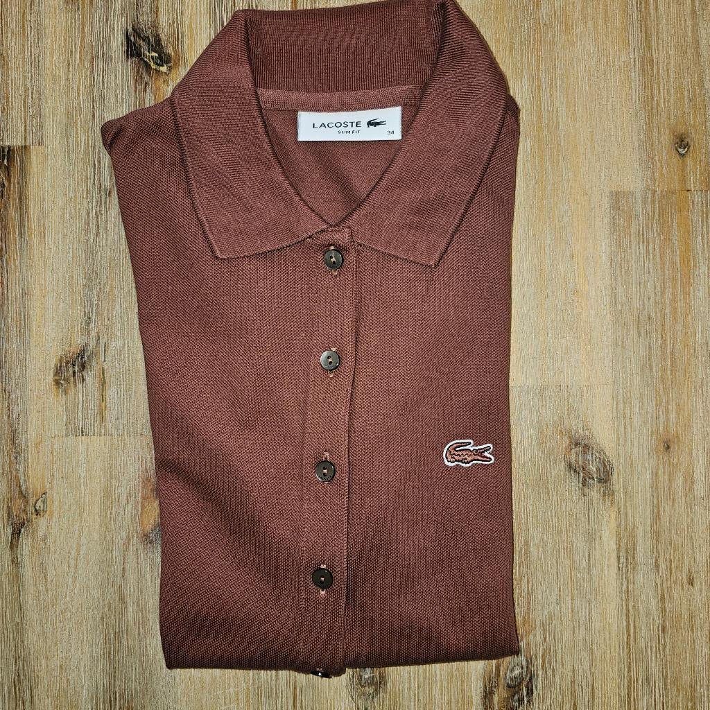 Lacoste, Kleding | Dames, Ophalen, Bruin, Zo goed als nieuw, Korte mouw