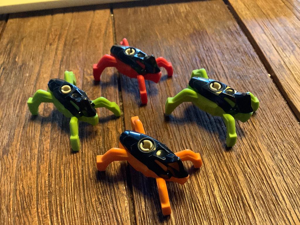 Lego Hero Factory Jumpers 4 stuks / 627-6, Enlèvement ou Envoi, Comme neuf, Briques en vrac, Lego