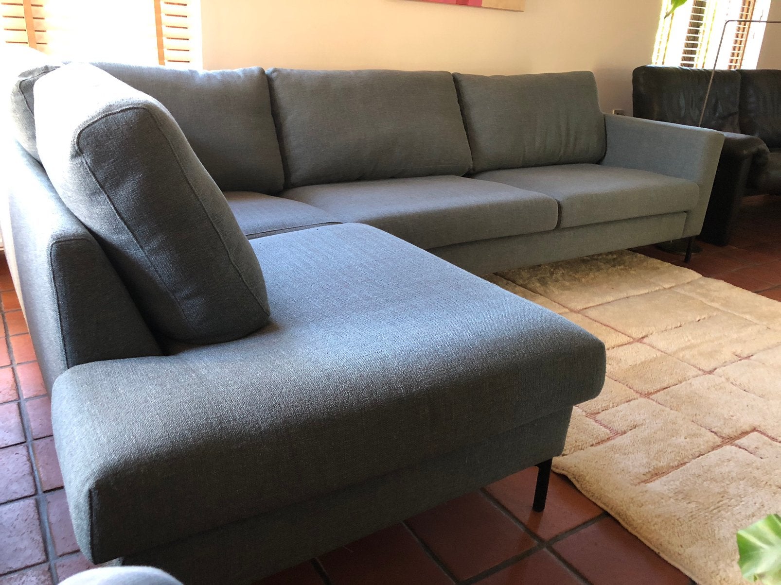 Hoeksalon 280x180, Ophalen, Zo goed als nieuw, Stof