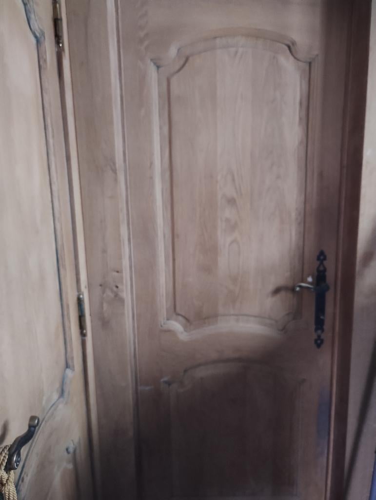 Porte en bois massif intérieur, Bricolage & Construction, Enlèvement, Utilisé, Bois, Autres types