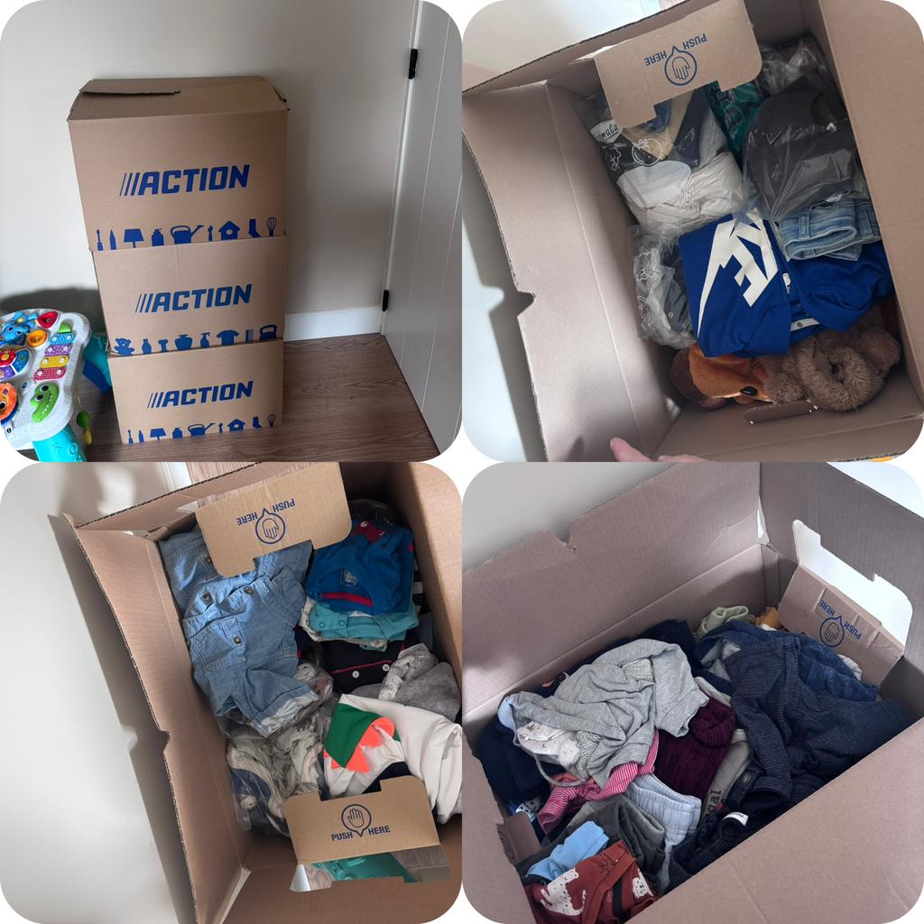 Jongens kleren, Ophalen, Zo goed als nieuw