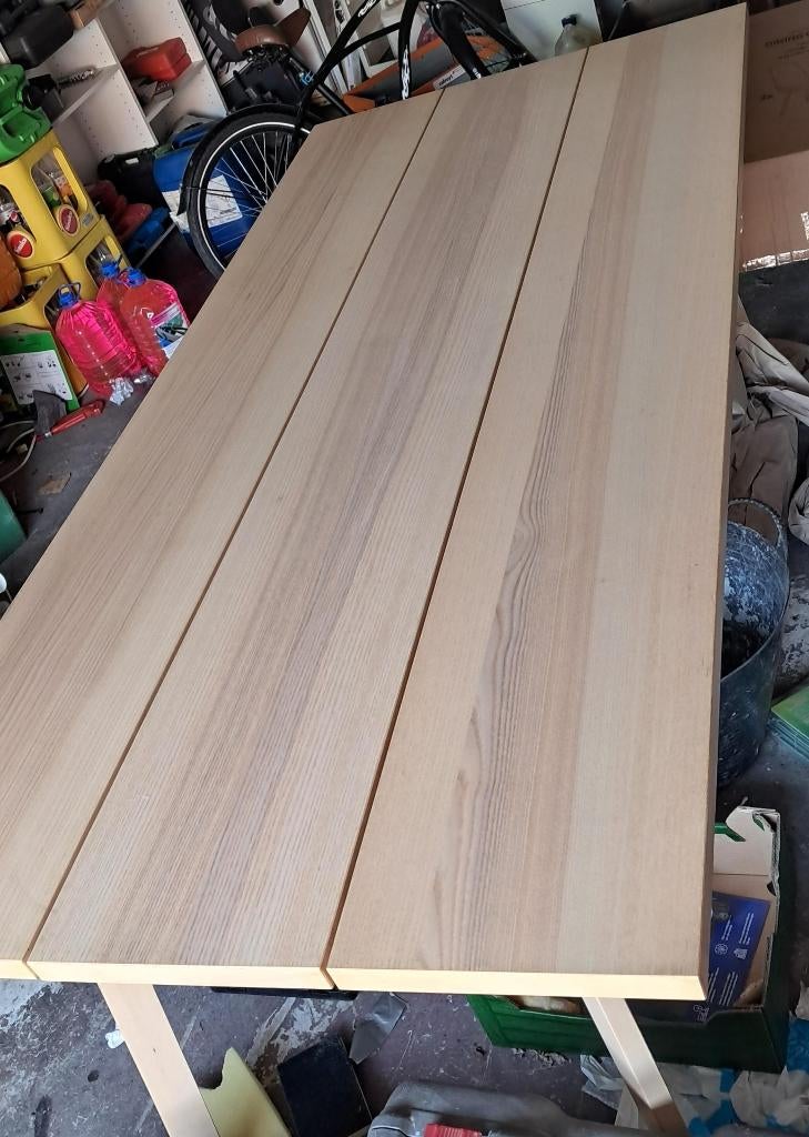tafel in goede staat van Ikea, Ophalen, Zo goed als nieuw, 6 tot 8 stoelen
