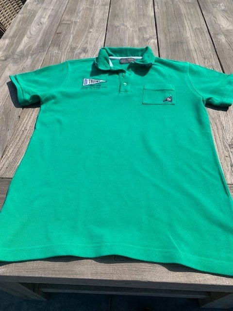 Terre bleue heren polo medium groen, Enlèvement ou Envoi, Comme neuf, Vert