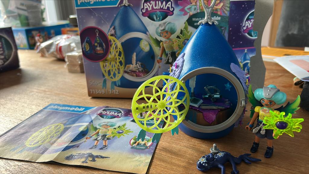 Ayuma boomdruppel moonfairy 71349, Kinderen en Baby's, Speelgoed | Playmobil, Ophalen of Verzenden, Zo goed als nieuw, Complete set