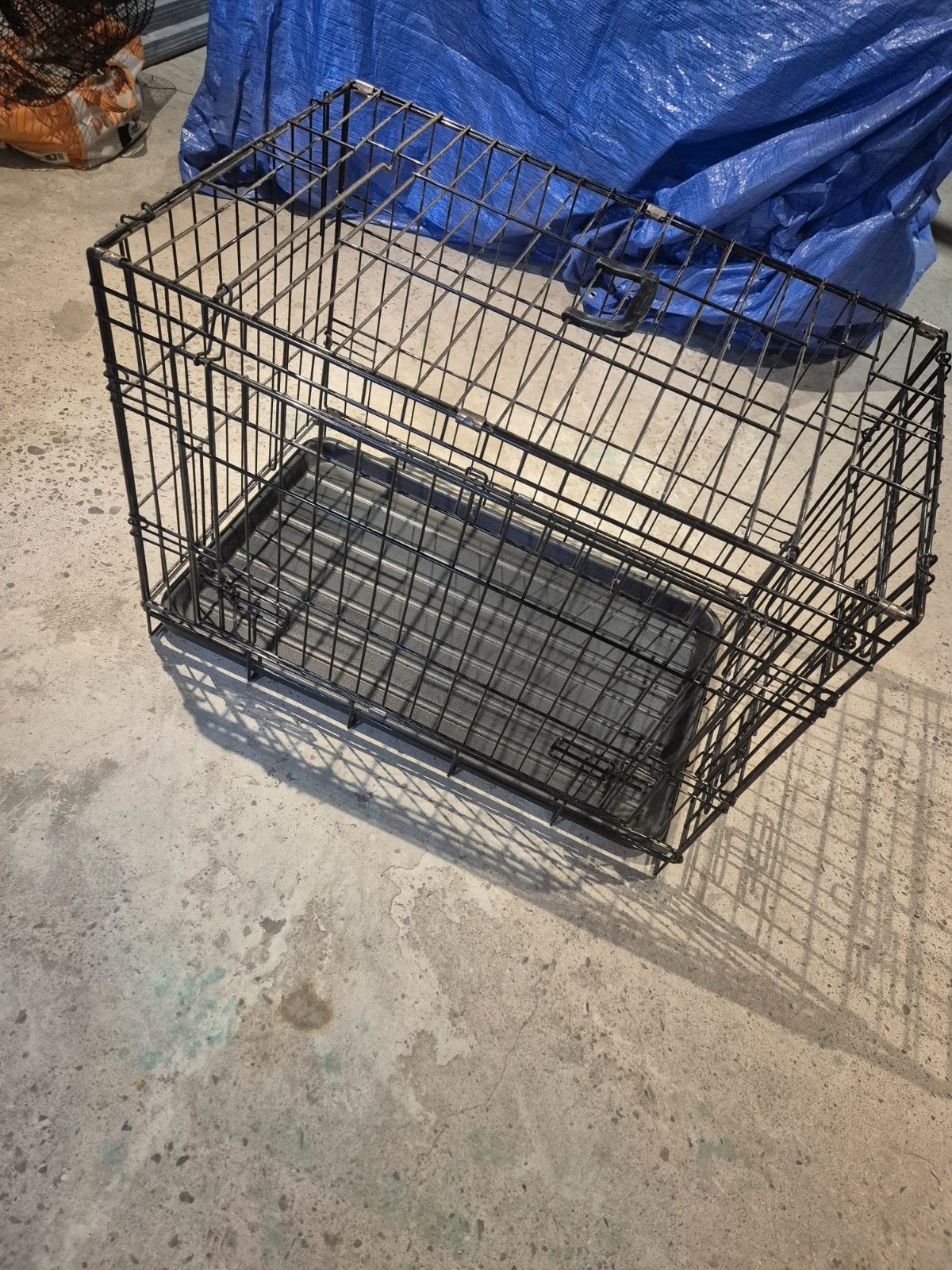 Bench zwart metaal, Dieren en Toebehoren, Ophalen