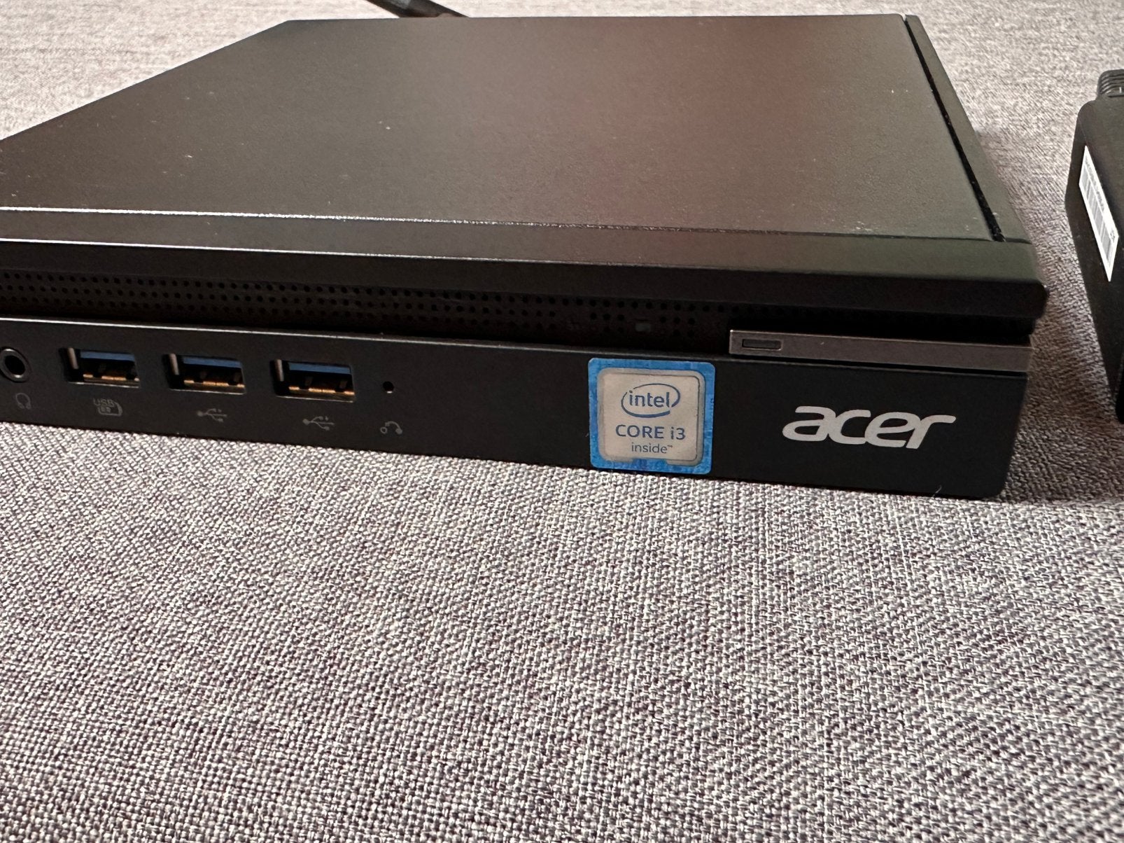 Te koop een snelle, stille acer mini pc/ i3-6100T/8gb /128gb, Enlèvement, Comme neuf, SSD