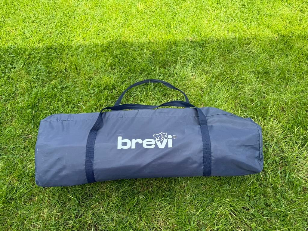 Reisbedje blauw merk  Brevi, Enlèvement, Comme neuf, Lit de voyage