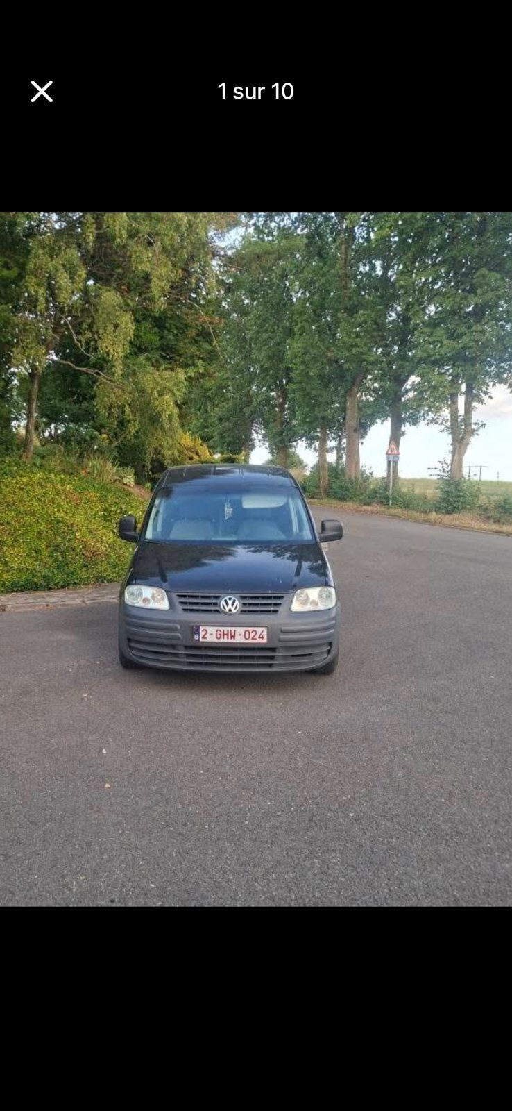 Vw caddy 175000klm 2009 clim tres propre papier hollandais, Auto's, Particulier, Te koop
