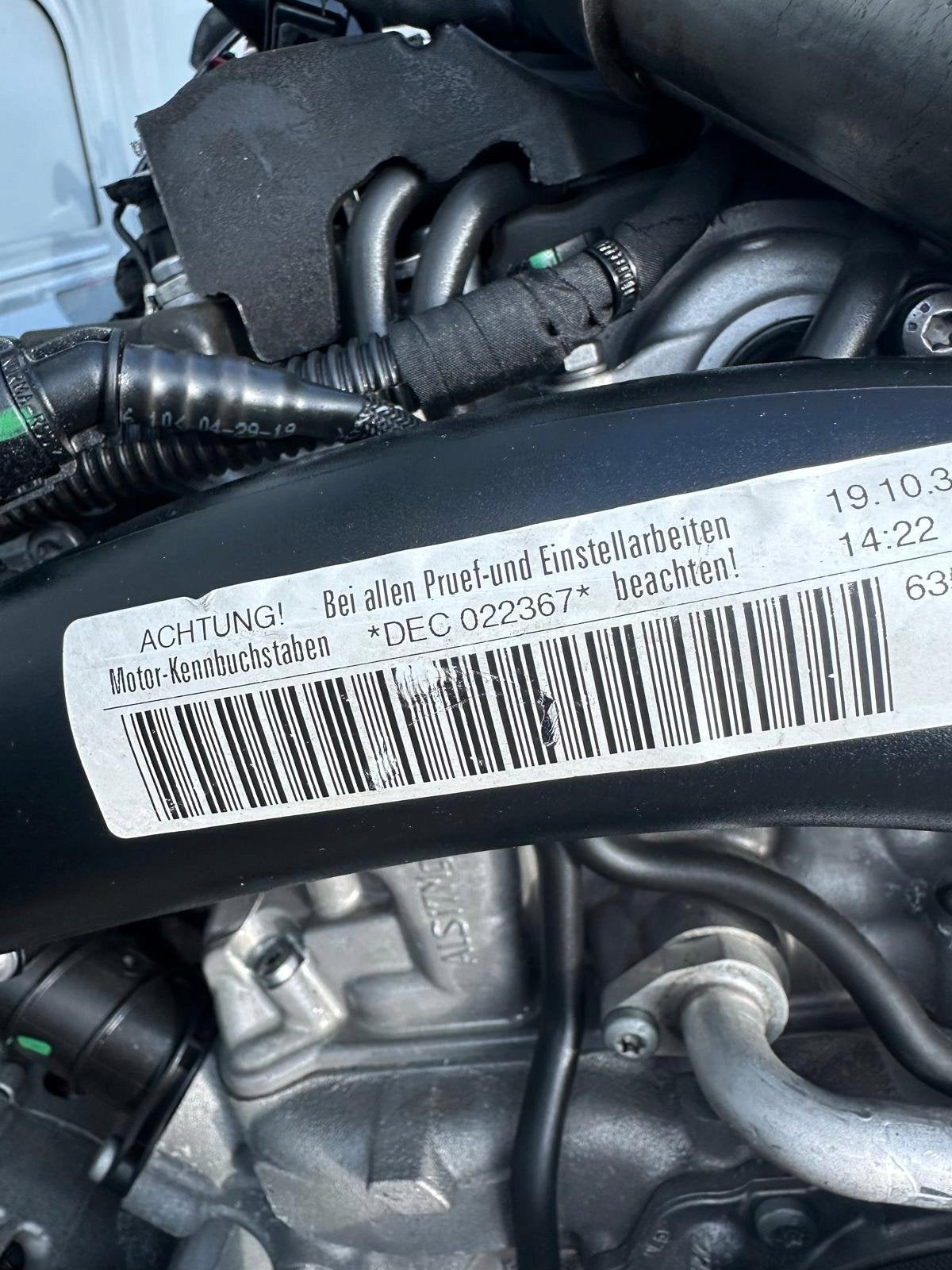 Moteur DECA Nu A5 AUDI A4, Envoi, Utilisé, Daihatsu