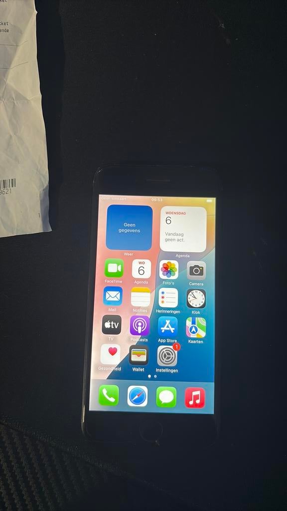 Iphone SE 2022, Telecommunicatie, Mobiele telefoons | Apple iPhone, Ophalen, Zo goed als nieuw, IPhone SE (2022)