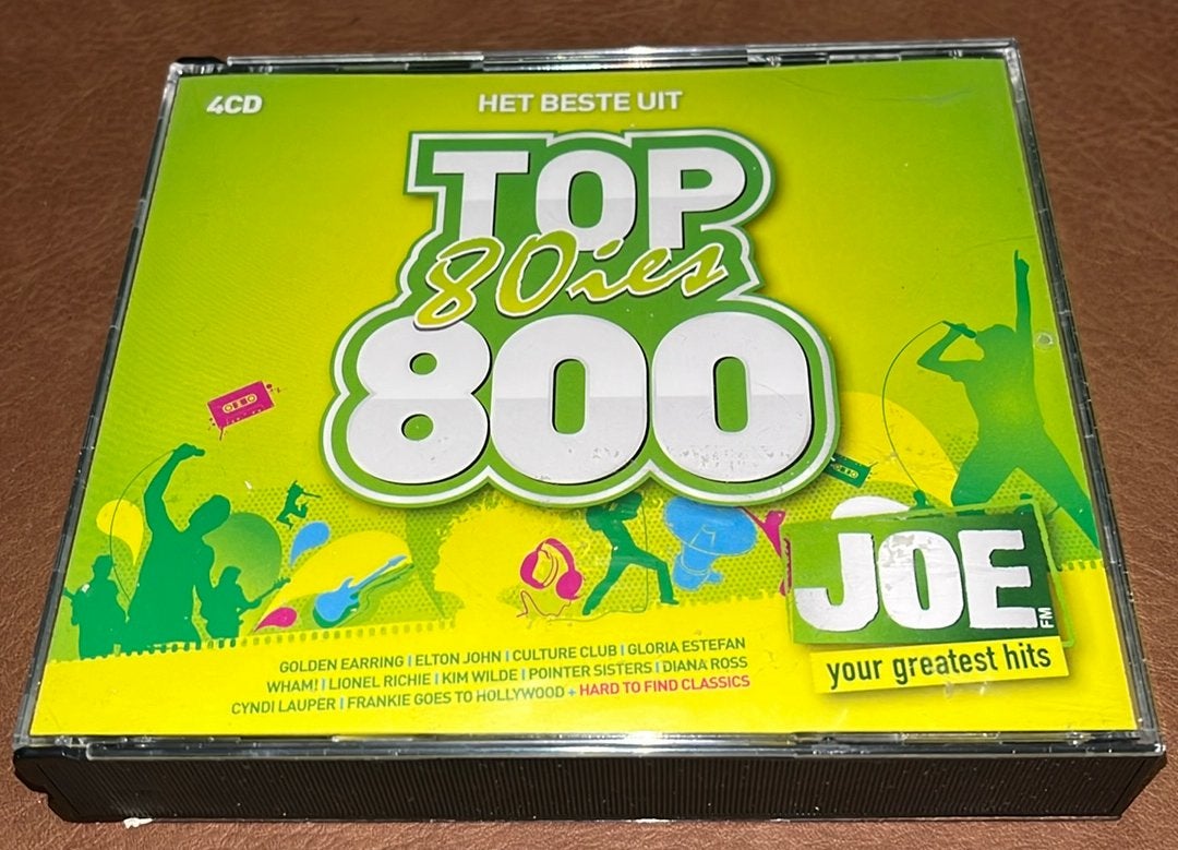 Joe Fm - (Het Beste Uit) 80's Top 800-1 - 4CD Box, CD & DVD, CD | Compilations, Enlèvement ou Envoi, Utilisé