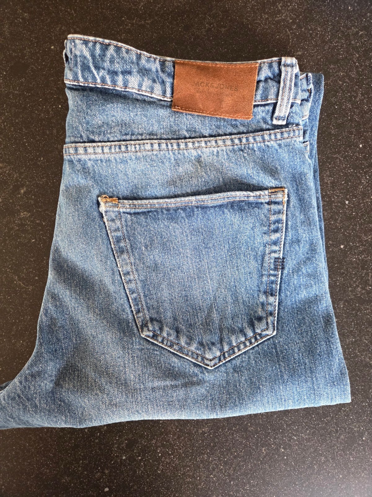 Jack & Jones, Kleding | Heren, Spijkerbroeken en Jeans, Blauw, Overige jeansmaten, Ophalen of Verzenden, Zo goed als nieuw