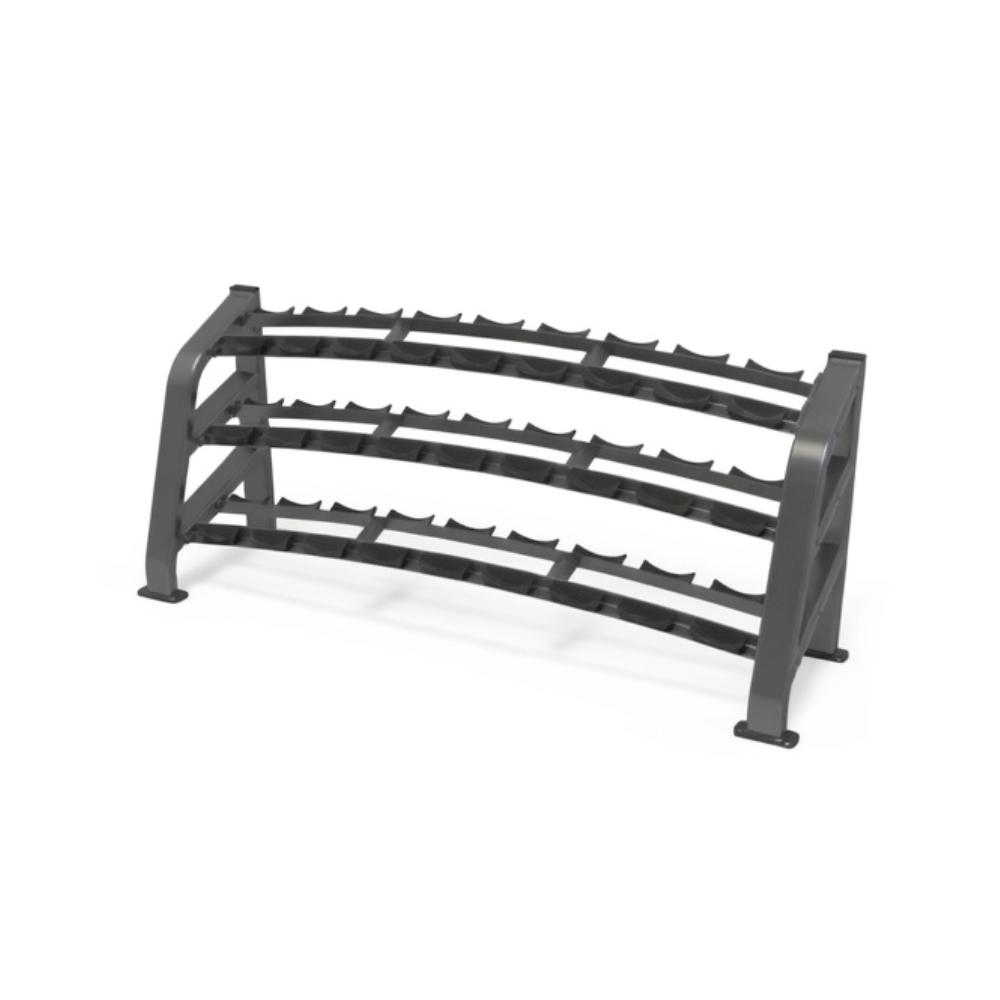 Gymfit – Dumbbell rack 3 tier-9 – Luxury line plus, Enlèvement ou Envoi, Comme neuf, Bras, Autres types