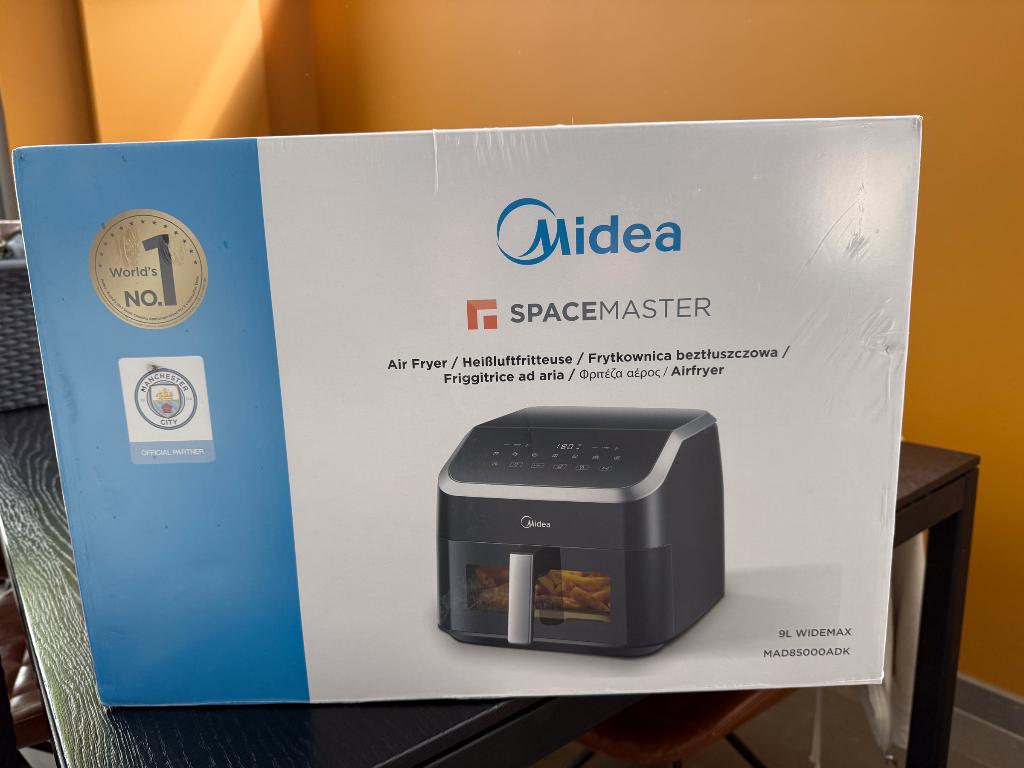 Midea Spacemaster 9L Widemax airfryer, Enlèvement, Neuf, Friteuse à air