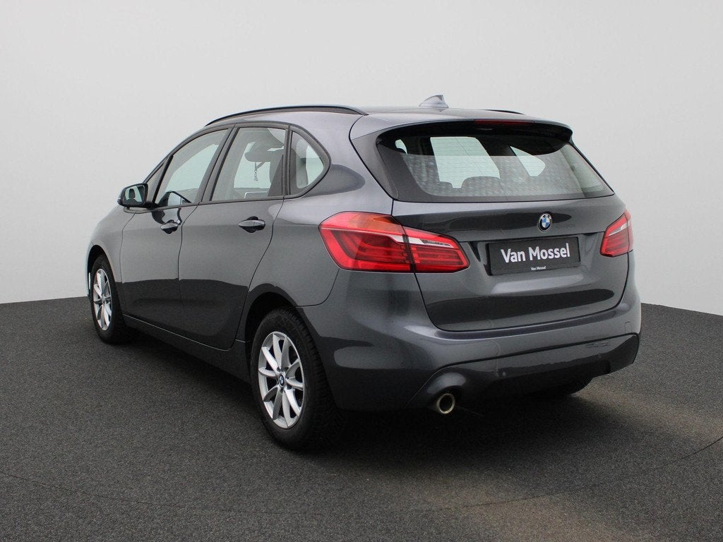 BMW 2 Reeks Active Tourer 218i Leer | LMV | Automaat | Cruis, Zwart, 136 pk, Bedrijf, 3 cilinders