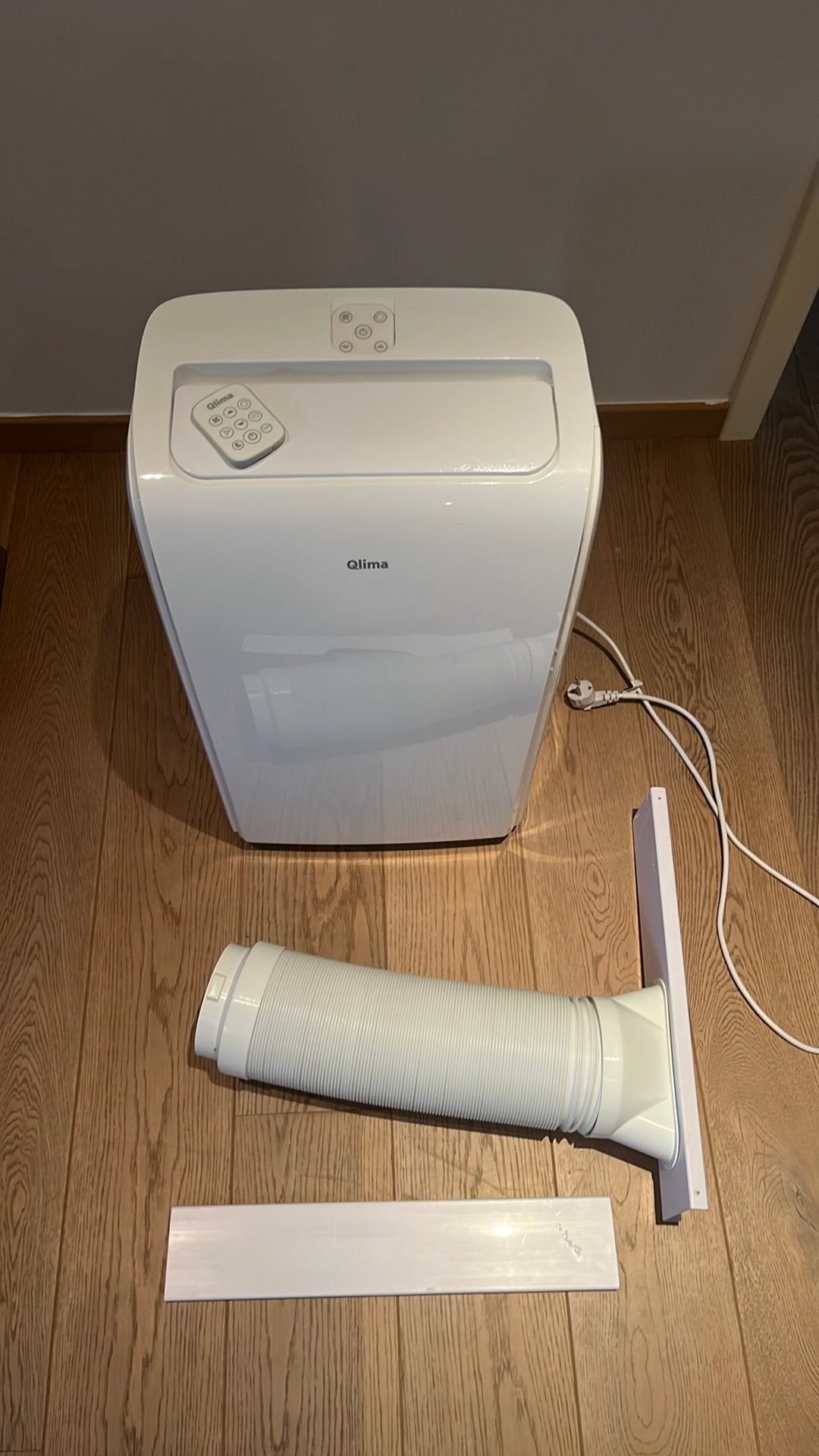 Climatiseur mobile Qlima p522, Electroménager, Climatiseurs, Refroidissement et Déshumidification, Enlèvement, Utilisé, Télécommande