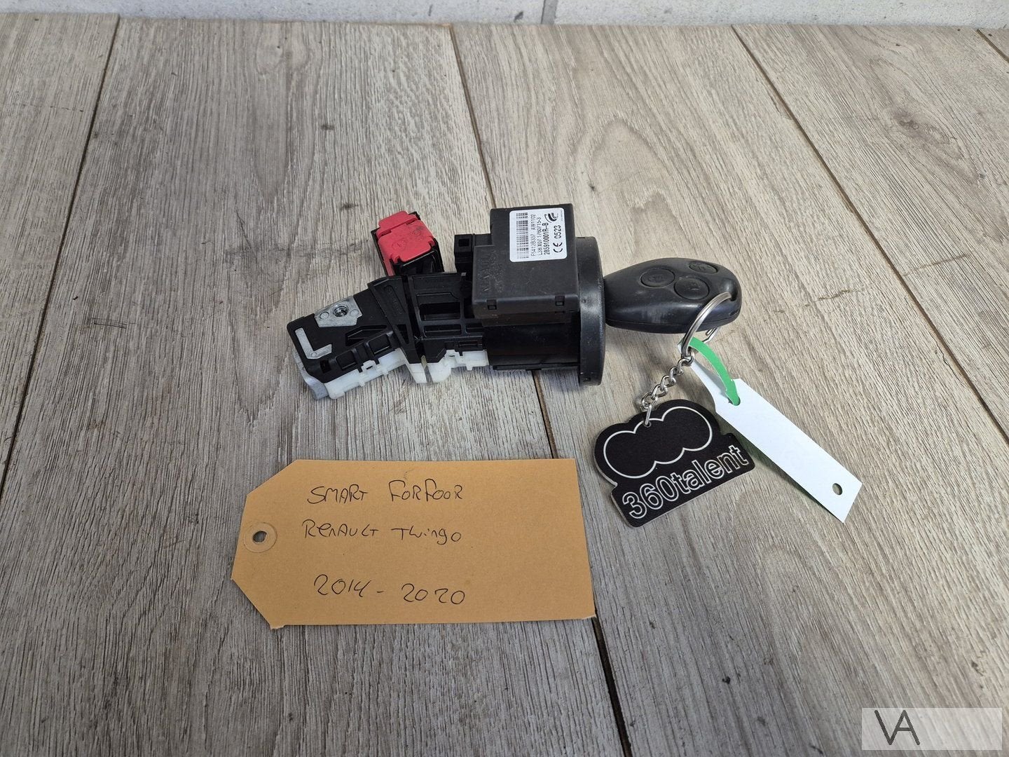Smart Forfour Renault Twingo 14 - 21 contactslot + sleutel, Gebruikt, -, -, Ophalen of Verzenden