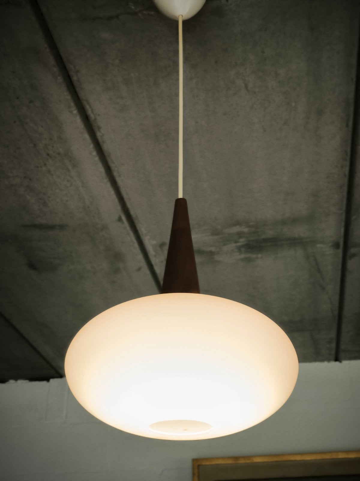 Suspension Scandinave Louis Christian Kalff pour Philips, an, Maison & Meubles, Neuf, Vintage, Verre, Enlèvement