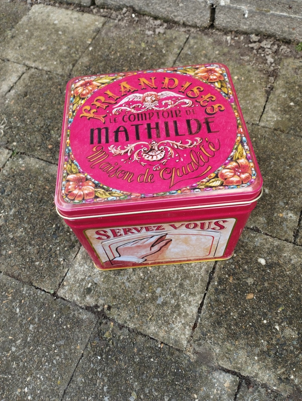 Blik met klepje, Verzamelen, Ophalen of Verzenden
