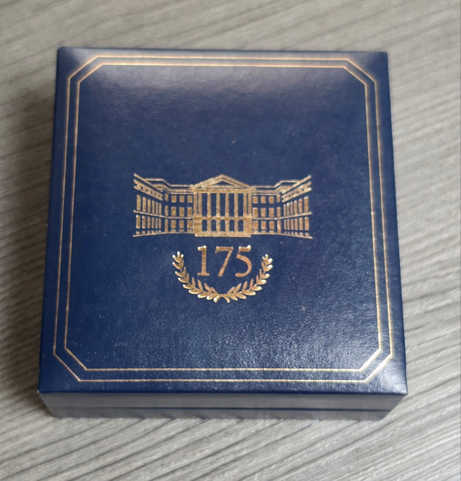medaille 175j Parlement / monarchie in etui 1831 -2006, Ophalen of Verzenden, Brons