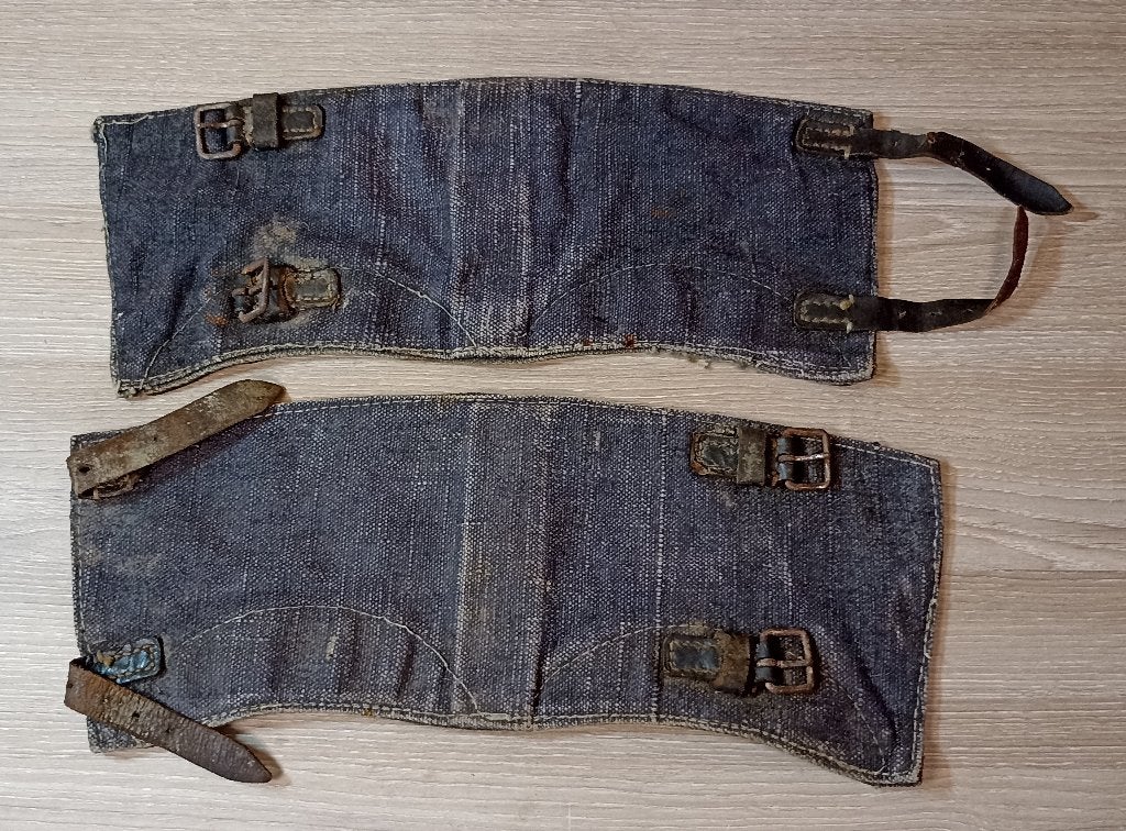 Paire de guêtres Allemande de la Luftwaffe Gamaschen ww2, Envoi, Armée de l'air, Autres types