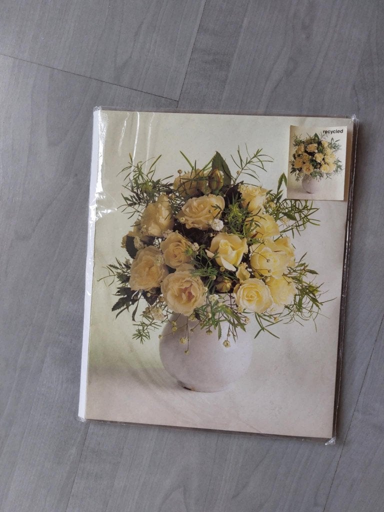 Briefpapier Nieuw Bloem papier met enveloppen 2€, Ophalen, Nieuw