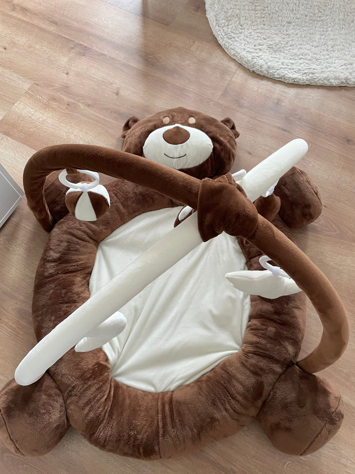 beren-speelkleed met speelbogen (babygym), Ophalen, Zo goed als nieuw