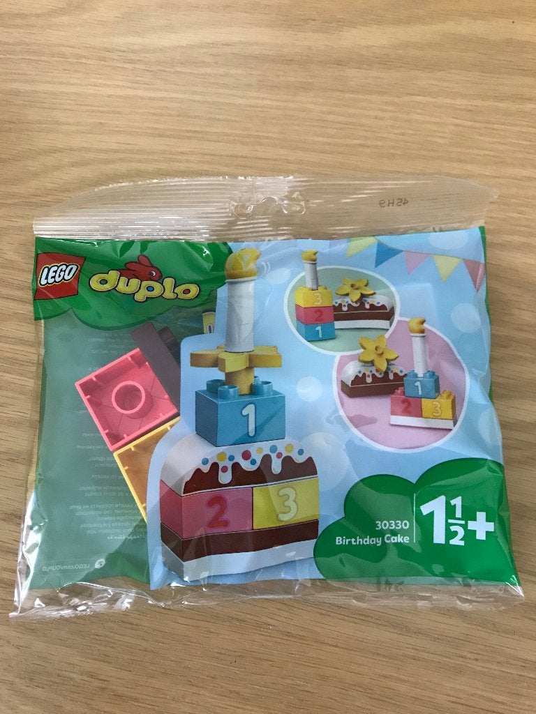 LEGO Duplo 30330 Birthday Cake, Neuf, Ensemble complet, Duplo, Complet