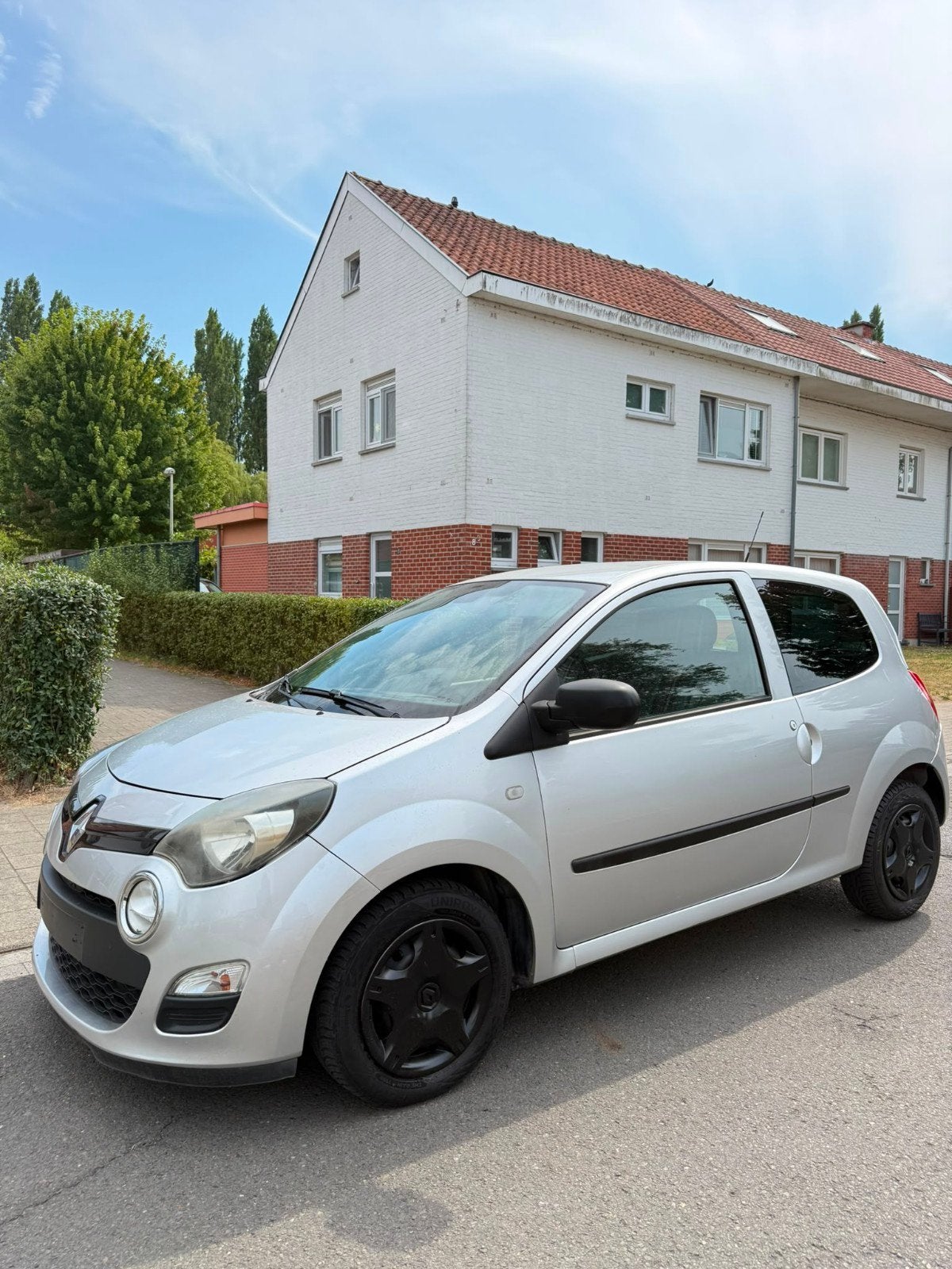 Renault Twingo 1.2 Benzine 2014 met airco gekeurd, Auto's, Voorwielaandrijving, Zwart, 4 cilinders, Handgeschakeld