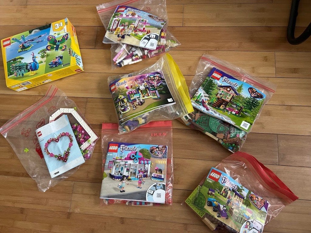 Lego-set 5+2, Kinderen en Baby's, Lego, Ophalen of Verzenden, Zo goed als nieuw, Compleet