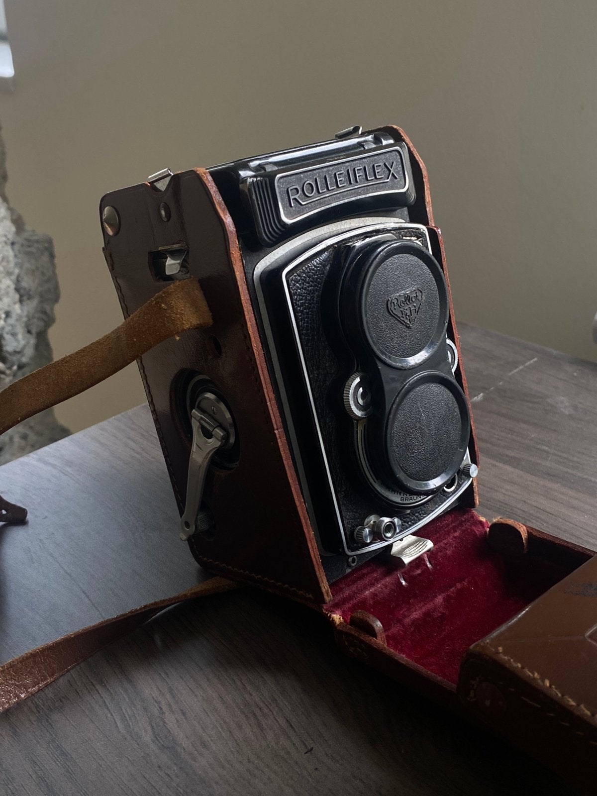 Rolleiflex camera, TV, Hi-fi & Vidéo, Appareils photo analogiques, Enlèvement, Utilisé, Autres Marques