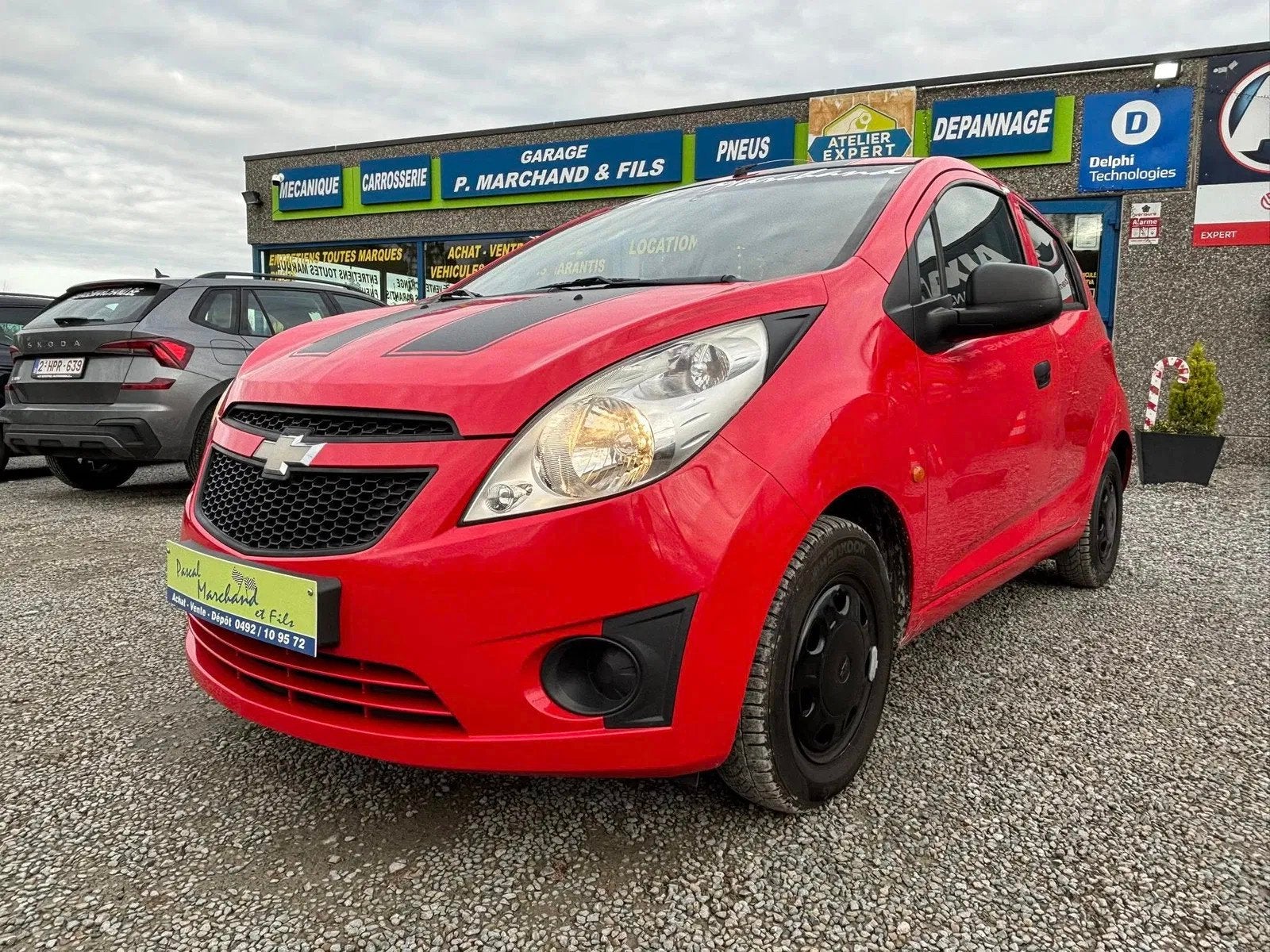 Chevrolet Spark (bj 2011), Euro 5, Stof, Bedrijf, Onderhoudsboekje