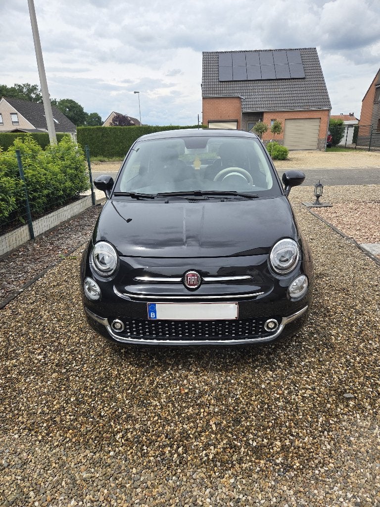 Fiat 500 1.0 Dolcevita 2022 Hybrid met garantie, Autos, Achat, Euro 6, Entretenue par le concessionnaire, Noir