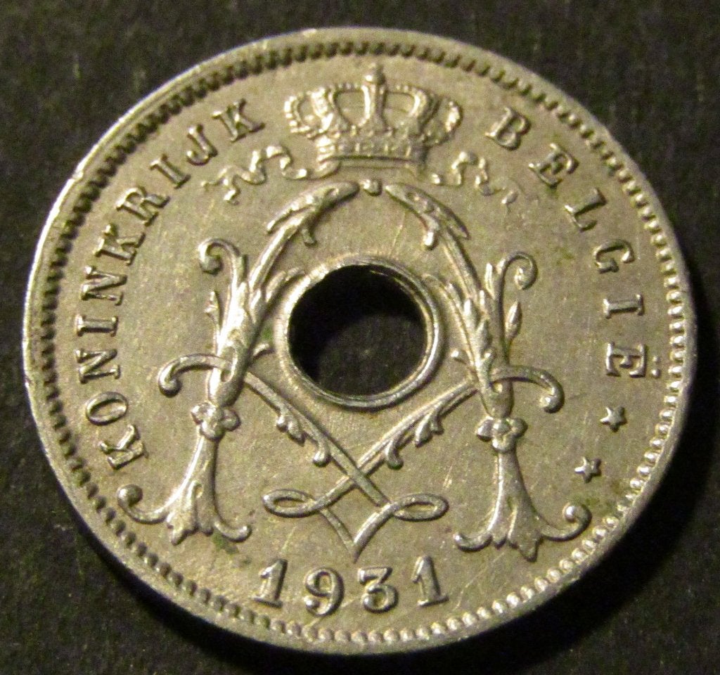 5 centimen 1931 en néerlandais - Albert I, Timbres & Monnaies, Enlèvement ou Envoi, Autre, Monnaie en vrac