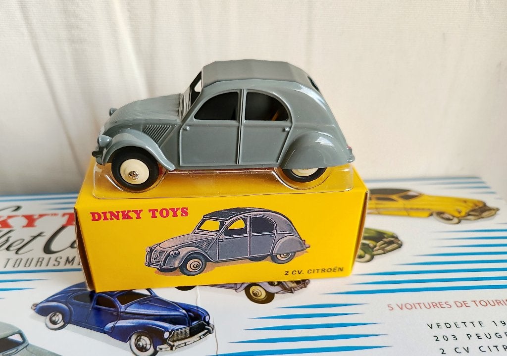 Dinky Atlas: Citroën 2cv _ ref.24T (origine box collector), Enlèvement ou Envoi, Neuf, Voiture, Dinky Toys