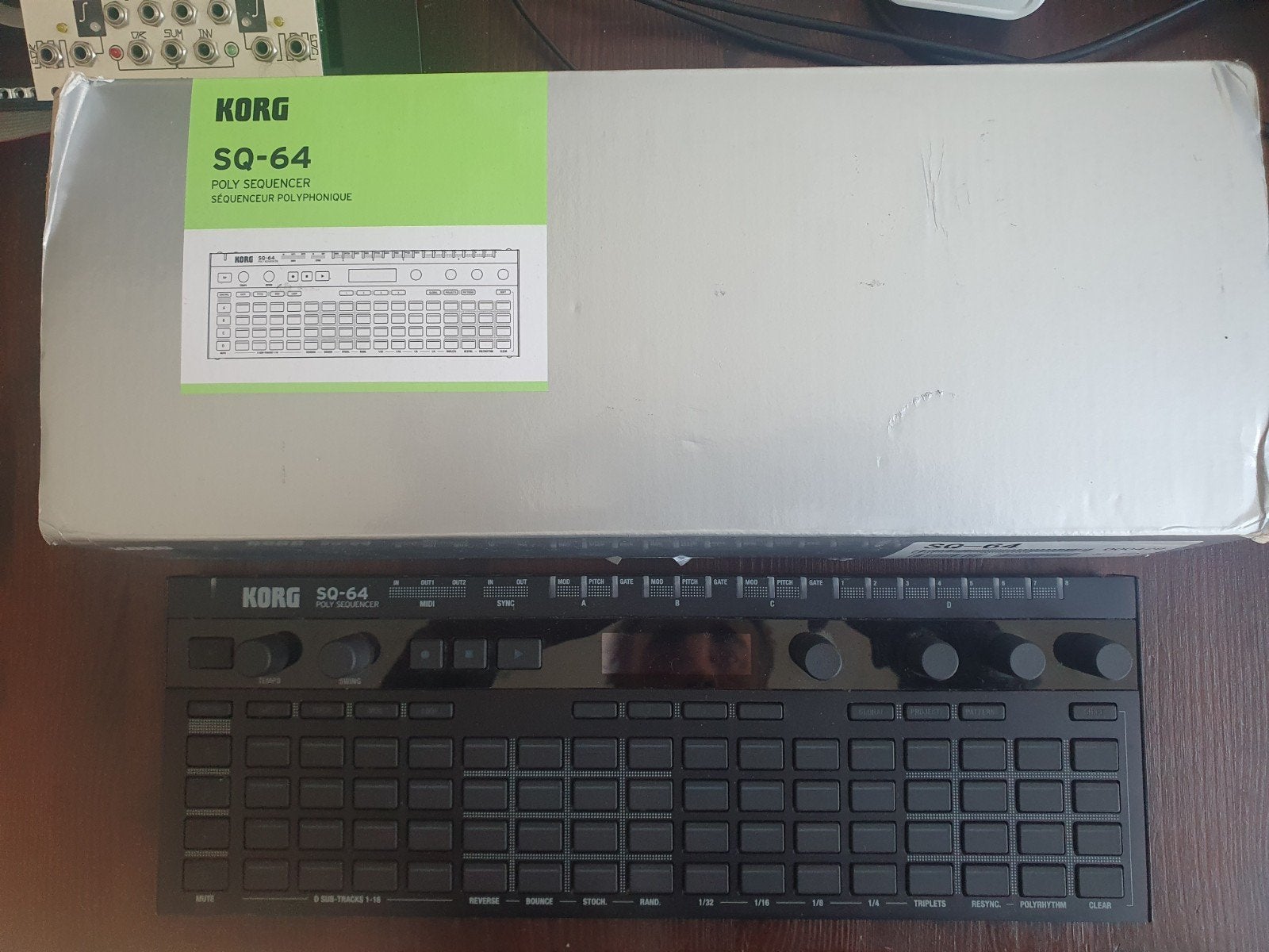 Korg SQ 64, Enlèvement ou Envoi