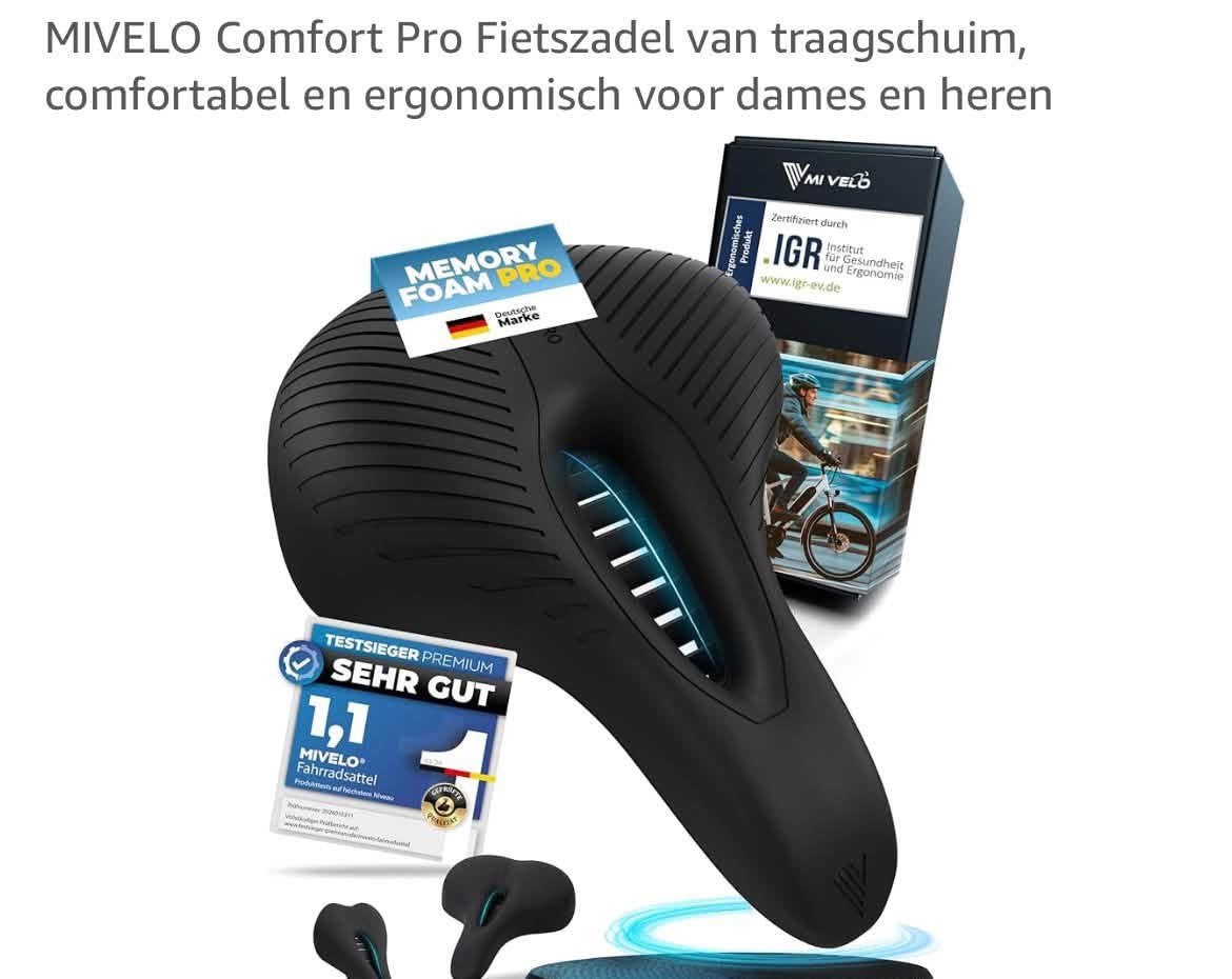 Fietszadel, Fietsen en Brommers, Ophalen, Nieuw